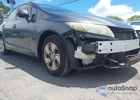 2013 Honda Civic Lx from USA, damaged, VIN 2HGFB2F58DH583570